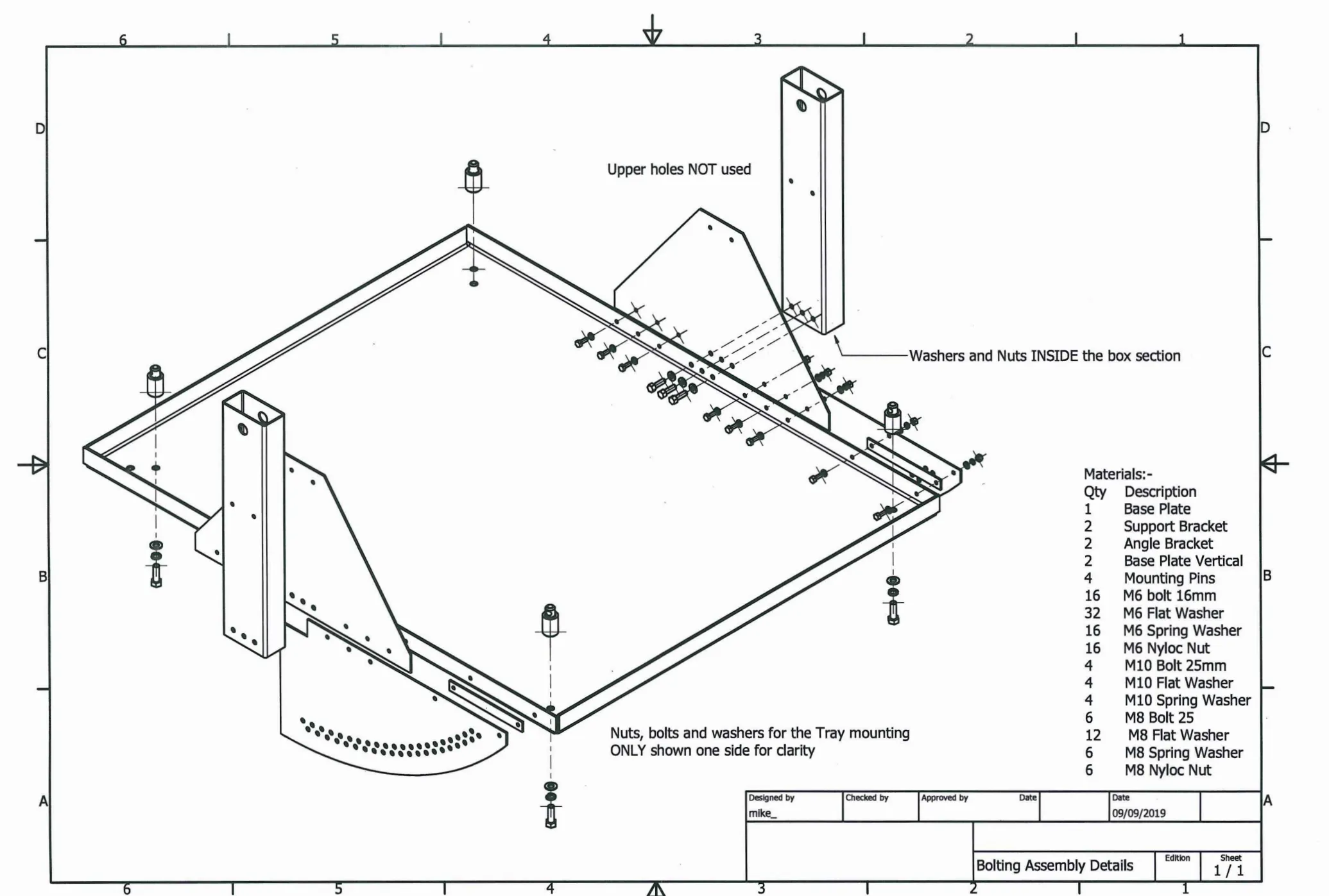 Bespoke Projector Mounting Mechanics