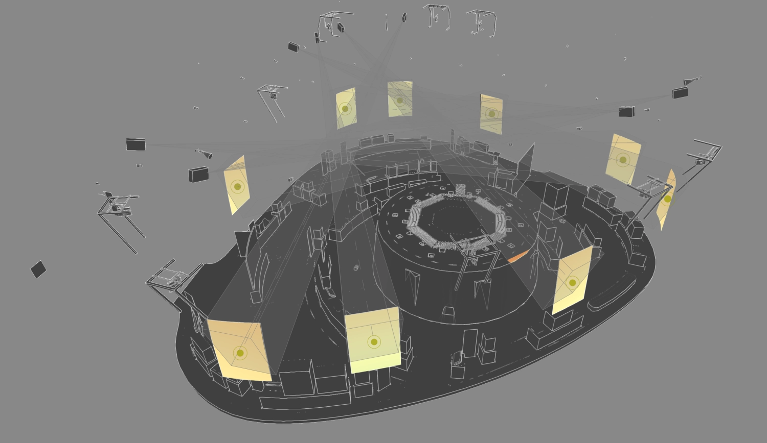 Floating Media Display - Study